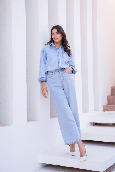 Wide leg trousers - WILENETTE